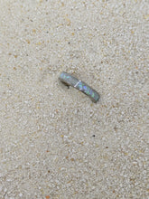 Load image into Gallery viewer, April Birthstone / Stackable Mother's Ring - Crystal Ice Opal Iridescent Glow Ring - 4mm wide - Custom Options - Please choose Ring Size & Type