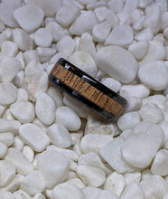 Load image into Gallery viewer, Rosewood Custom Inlay Ring - Please choose Ring Material, Ring Size & Width