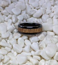 Load image into Gallery viewer, Rosewood Custom Inlay Ring - Please choose Ring Material, Ring Size & Width