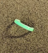 Load image into Gallery viewer, August Birthstone / Stackable Mother's Ring - Peridot Opal Iridescent Glow Ring - Custom Options - Please choose Ring Size & Type