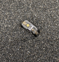 Load image into Gallery viewer, Steampunk Watch Parts Gears Mechanical Inlay Glow Ring - 8mm - Please choose Ring Material & Size